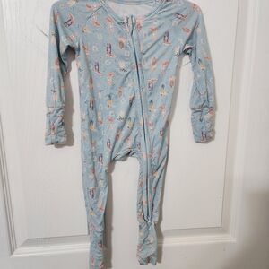 Tullabee Western Footie Pajamas 0-3 Months